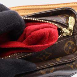 Pre Owned Louis Vuitton Vivacite Mm Shoulder Hand Bag Monogram Canvas