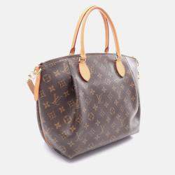Pre Owned Louis Vuitton Turenne Mm Shoulder Handbag Monogram Canvas