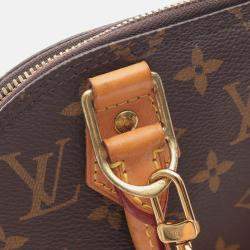 Pre Owned Louis Vuitton Alma Bb 2Way Shoulder Handbag Monogram Canvas