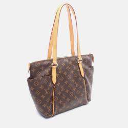 Pre Owned Louis Vuitton Totally Pm Shoulder Tote Bag Monogram Canvas Leather