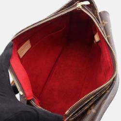Pre Owned Louis Vuitton Viva Cite Gm Shoulder Bag Monogram Canvas Brown