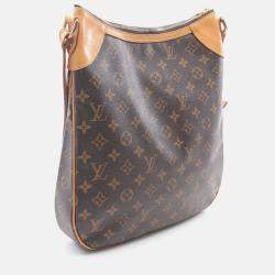 مملوكة مسبقًا Louis Vuitton Odeon Mm Shoulder Bag Monogram Canvas Brown