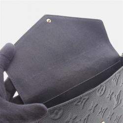 Pre Owned Louis Vuitton Pochette Felice Shoulder Bag Monogram Empreinte Black