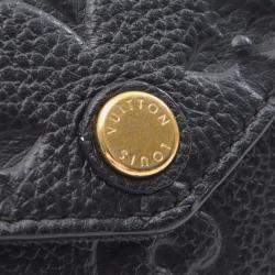 Pre Owned Louis Vuitton Pochette Felice Shoulder Bag Monogram Empreinte Black