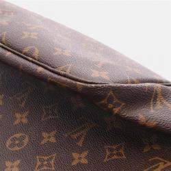 Pre Owned Louis Vuitton Neverfull Mm Tote Bag Monogram Canvas Brown Cerise