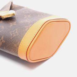 Pre Owned Louis Vuitton Envelope Pouch Shoulder Bag Monogram Dust Canvas Mens