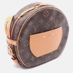 Pre Owned Louis Vuitton Boite Chapeau Souple Shoulder Bag Monogram Canvas