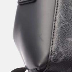 Pre Owned Louis Vuitton Messenger Voyage Pm Shoulder Bag Monogram Eclipse Black