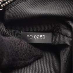 Pre Owned Louis Vuitton Messenger Voyage Pm Shoulder Bag Monogram Eclipse Black