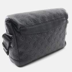 مملوكة مسبقًا Louis Vuitton Messenger Voyage Pm Shoulder Bag Monogram Shadow Noir