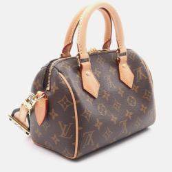 Pre Owned Louis Vuitton Speedy Bandouliere 20 Monogram