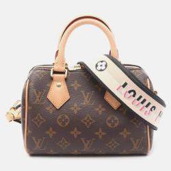 Pre Owned Louis Vuitton Speedy Bandouliere 20 Monogram