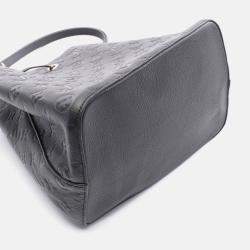 Pre Owned Louis Vuitton Neo Noe Shoulder Handbag Monogram Empreinte Noir