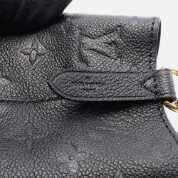 Pre Owned Louis Vuitton Neo Noe Shoulder Handbag Monogram Empreinte Noir