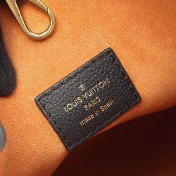 Pre Owned Louis Vuitton Low Key Hobo Pm Shoulder Bag Leather Noir