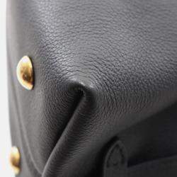 Pre Owned Louis Vuitton Low Key Hobo Pm Shoulder Bag Leather Noir