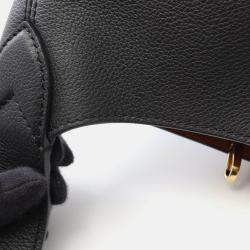 Pre Owned Louis Vuitton Low Key Hobo Pm Shoulder Bag Leather Noir