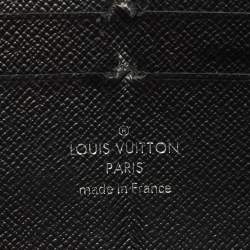 Pre Owned Louis Vuitton Black Epi Leather Zippy Wallet