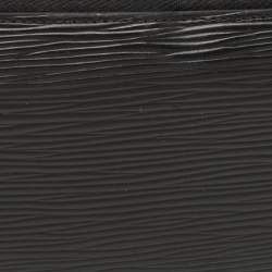 Pre Owned Louis Vuitton Black Epi Leather Zippy Wallet