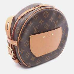 Pre Owned Louis Vuitton Brown Monogram Boite Chapeaux Souple MM