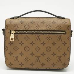 Pre Owned حقيبة لويس فيتون ميتيس بوشيت كانفاس مونوغرامي معكوسة
