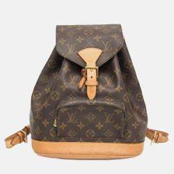 Pre Owned Louis Vuitton Montsouris MM Monogram Canvas Backpack