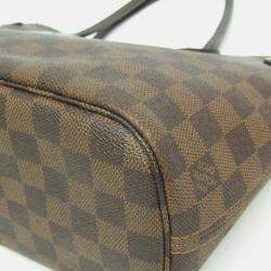 Pre Owned Louis Vuitton Neverfull PM Damier Ebene Coated Canvas Tote Bag