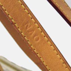 Pre Owned Louis Vuitton Damier Azur Coated Canvas Tote Bag