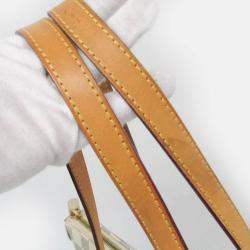 Pre Owned Louis Vuitton Damier Azur Coated Canvas Tote Bag