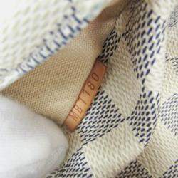 Pre Owned Louis Vuitton Damier Azur Coated Canvas Tote Bag