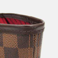 Pre Owned Louis Vuitton Neverfull MM Damier Ebene Canvas Tote Bag