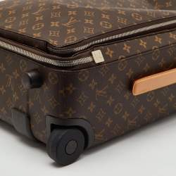 Pre Owned Louis Vuitton Monogram Canvas Pegase 55 Trolley Case