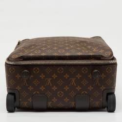 Pre Owned Louis Vuitton Monogram Canvas Pegase 55 Trolley Case