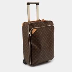 Pre Owned Louis Vuitton Monogram Canvas Pegase 55 Trolley Case