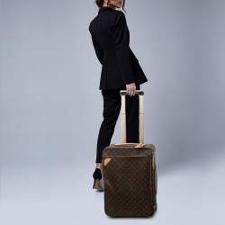Pre Owned Louis Vuitton Monogram Canvas Pegase 55 Trolley Case