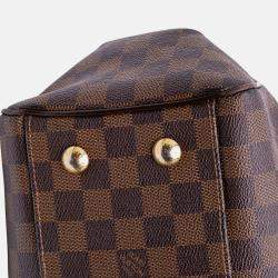 Pre Owned Louis Vuitton Brown Damier Ebene Trevi PM