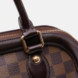 Pre Owned Louis Vuitton Brown Damier Ebene Trevi PM