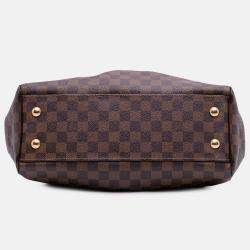 Pre Owned Louis Vuitton Brown Damier Ebene Trevi PM