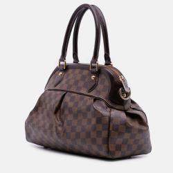 Pre Owned Louis Vuitton Brown Damier Ebene Trevi PM