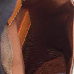 Pre Owned Louis Vuitton Brown Monogram Dust Envelope Pouch