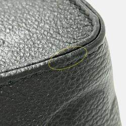 Pre Owned Louis Vuitton OnTheGo MM Noir Monogram Empreinte Leather Shoulder Bag