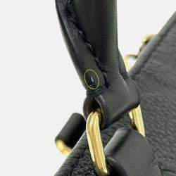 Pre Owned Louis Vuitton OnTheGo MM Noir Monogram Empreinte Leather Shoulder Bag