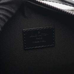 Pre Owned Louis Vuitton Soft Trunk Black Monogram Taurillon Leather Shoulder Bag