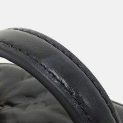 Pre Owned Louis Vuitton Vanity Coussin PM Black Monogram Leather Shoulder Bag