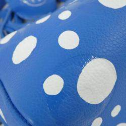 Pre Owned Louis Vuitton Yayoi Kusama Speedy Bandouliere 20 Monogram Empreinte Leather Shoulder Bag