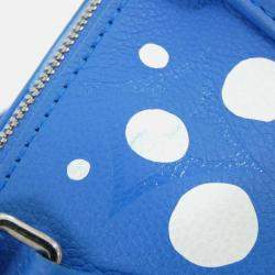 Pre Owned Louis Vuitton Yayoi Kusama Speedy Bandouliere 20 Monogram Empreinte Leather Shoulder Bag