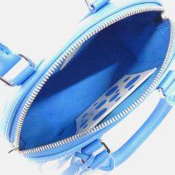 Pre Owned Louis Vuitton Yayoi Kusama Speedy Bandouliere 20 Monogram Empreinte Leather Shoulder Bag