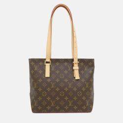 Pre Owned Louis Vuitton Piano Brown Monogram Canvas Shoulder Bag