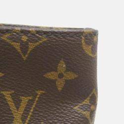 Pre Owned Louis Vuitton Piano Brown Monogram Canvas Shoulder Bag