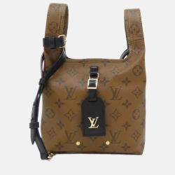 مملوكة مسبقًا Louis Vuitton Atlantis BB Brown Monogram Reverse Canvas Shoulder Bag